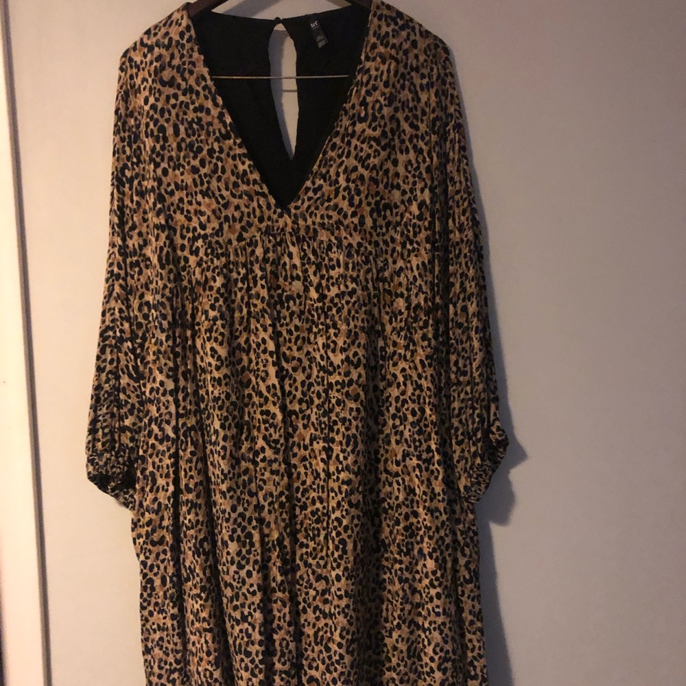Zara, leopard print dress